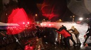 Γεωργία: Διαδηλωτές κατήγγειλαν νοθεία στις εκλογές- Με κανόνια νερού απάντησε η αστυνομία