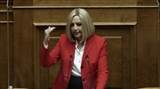 Φ. Γεννηματά-δευτερολογία: Να μην έχουμε τα ίδια όταν αρθούν τα περιοριστικά μέτρα