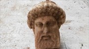 Well-preserved head of Hermes uncovered during construction works in central Athens