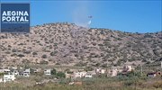 Αίγινα: Πυρκαγιά σε χαμηλή βλάστηση στην περιοχή Μαραθώνας