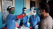 Ινδία: Στα 31.521 τα νέα κρούσματα του κορωνοϊού, 412 νέοι θάνατοι