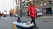 Ρομπότ delivery στη Μόσχα
