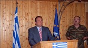 Την ελληνική στρατιωτική δύναμη στη Βοσνία επισκέφθηκε ο πρωθυπουργός