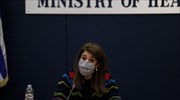 Παπαευαγγέλου: Με βάση τον αριθμό των ενεργών κρουσμάτων ο κίνδυνος παραμένει