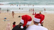 Σίδνεϊ-Χριστούγεννα: Λίγοι στην παραλία Μποντάι λόγω καιρού και κορωνοϊού