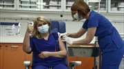 Ολοκληρώθηκε ο πρώτος εμβολιασμός στην Ελλάδα