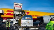 Ξεκίνησε η αερομεταφορά εμβολίων στην Ελλάδα από την DHL Express