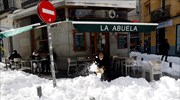 Φιλομένα: Η Μαδρίτη προσπαθεί να επανέλθει μετά τις χιονοπτώσεις