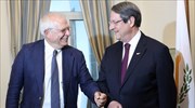 Κύπρος: Τηλεφωνική επικοινωνία Αναστασιάδη - Μπορέλ με επίκεντρο το Κυπριακό