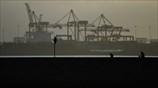 Ηλιοβασίλεμα στο λιμάνι του Δουβλίνου