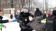 Ρωσία: Εκατοντάδες συλλήψεις σε διαδηλώσεις υπέρ Ναβάλνι