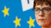 «Σημαντικός και σεβαστός εταίρος στο ΝΑΤΟ» λέει η Καρενμπάουερ - Ο Ακάρ στο Βερολίνο