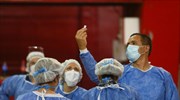 Ρωσία-κορωνοϊός: 16.627 κρούσματα και 497 θάνατοι το τελευταίο 24ωρο