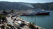 Δεμένα τα πλοία σε Κέρκυρα και Ηγουμενίτσα λόγω ισχυρών ανέμων