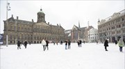 Προβληματα σε Ολλανδία και Γερμανία από τη χιονοθύελλα Ντάρσι