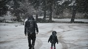 ΕΜΥ: Πυκνές χιονοπτώσεις, από 14-18 βαθμούς πτώση της θερμοκρασίας από το Σάββατο