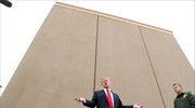 Χωρίς χρηματοδότηση το τείχος του Τραμπ