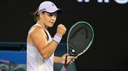 Australian Open: Ακάθεκτη προς τον τίτλο προχωρά η Μπάρτι