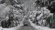 Αποκαταστάθηκε η κυκλοφορία στην λ. Διονύσου και στην εθνική Ελευσίνας - Θηβών