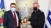 Συνάντηση του αρχηγού ΓΕΕΘΑ με τον πρύτανη του ΟΠΑ