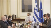 Κυρ. Μητσοτάκης: Συνάντηση με τους δημάρχους Μυτιλήνης, Χίου και Ανατολικής Σάμου