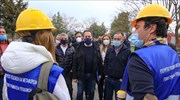 Πέτσας: Ήρθαν τα πρώτα τροχόσπιτα για τους σεισμοπαθείς