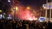 Επεισόδια με μολότοφ και χημικά στη Νέα Σμύρνη - Τρεις αστυνομικοί τραυματίες