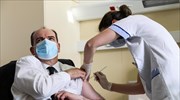 Γαλλία: Εμβολιάστηκε ο πρωθυπουργός Ζαν Καστέξ με το εμβόλιο της AstraZeneca