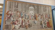 Στη Βουλή η περίφημη «Σχολή των Αθηνών» του Ραφαήλ
