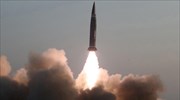 Β. Κορέα: Aνακοινώθηκε δοκιμή «κατευθυνόμενου» «τακτικού» πυραύλου με κινητήρα στερεού καυσίμου