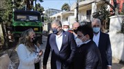Δήμος Διονύσου: Επίβλεψη Γ. Πατούλη στα έργα ομβρίων στο ρέμα «Βρυσάκι» στον Άγιο Στέφανο