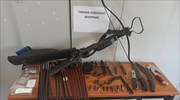 Ημαθία: Συνελήφθη 42χρονος με όπλα και χάπια είχε στην κατοχή του