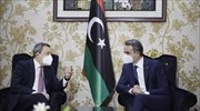 Συνάντηση Μητσοτάκη-Ντράγκι στην Λιβύη