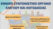 ΕΑΔ: Με την ένωση 14 φορέων ιδρύεται Εθνικό Συντονιστικό Όργανο Ελέγχου και Λογοδοσίας