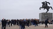 Θεσσαλονίκη: Συγκέντρωση διαμαρτυρίας κατά των μέτρων για τον κορωνοϊό