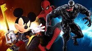 Disney - Sony: Συμφωνία για την προβολή νέων ταινιών σε υπηρεσίες streaming