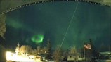 Doorbell security footage captures Northern Lights in Alaska