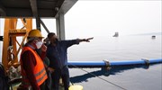 Αίγινα: Επίβλεψη Γ. Πατούλη στο έργο πόντισης του υποθαλάσσιου αγωγού υδροδότησης