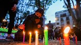 Κεριά στους δρόμους