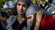 Διαδήλωση υπέρ της Παλαιστίνης στις ΗΠΑ