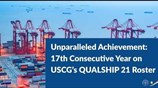 RMI Registry Recognized for 17th Consecutive Year on USCG QUALSHIP 21 Roster