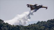 Γεράνεια Όρη: Βελτιωμένη η εικόνα της πυρκαγιάς - Σε επιφυλακή η πυροσβεστική