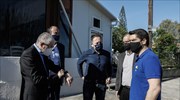 Κυβερνητικό κλιμάκιο στο Αλεποχώρι για την αποτίμηση των ζημιών