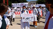 Ελβετία: Γιατροί διαδηλώνουν και καλούν σε παγκόσμια δράση κατά της κλιματικής αλλαγής