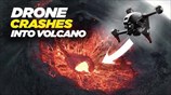 EPIC DRONE CRASH into ICELAND VOLCANO ERUPTION  |  DJI FPV 4K