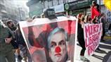 Διαδήλωση κατά του Προέδρου της Χιλής