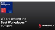 Η Odyssey ανάμεσα στα Best Workplaces® για το 2021
