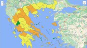 Νέος διαδραστικός επιδημιολογικός χάρτης στο Covid19.gov.gr