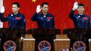 H Κίνα επανδρώνει την Πέμπτη τον διαστημικό της σταθμό