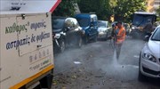 Δήμος Αθηναίων: Επιχείρηση καθαρισμού και απολύμανσης στην Άνω Κυψέλη